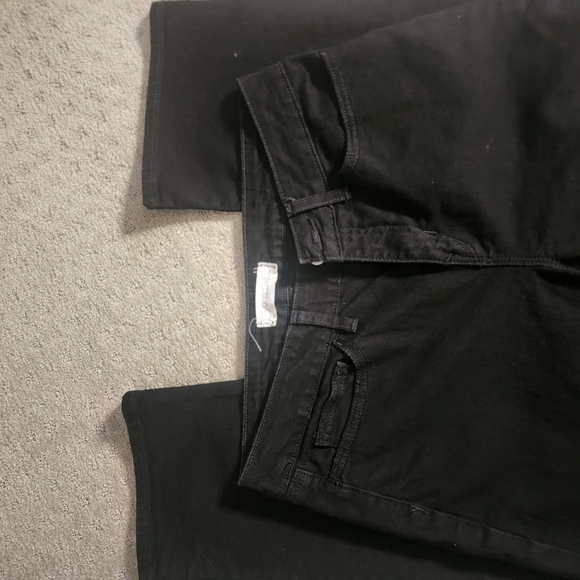Women's Black Boot Cut Jeans - Picture 1 of 4